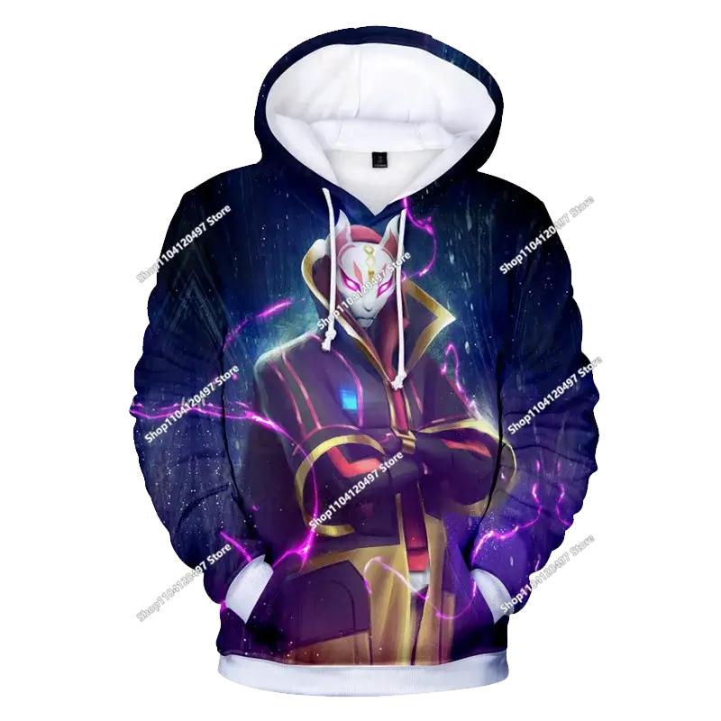 Lastenvaatteet syksyinen collegepaita T-paita huppari uusi Fortnite lasten rento asu mukavat streetwear-vaatteet