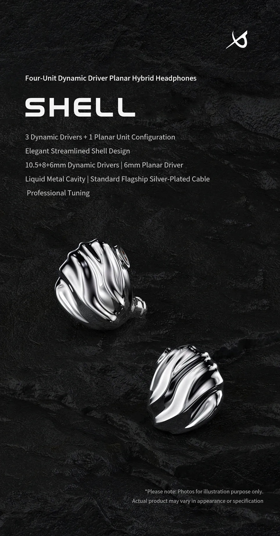 TRN SHELL 4DD+1 Planar Hybrid Drivers In-Ear Earphone IEM 0.78mm Detachable Cable Wired HIFI Music Earbuds Nozzle Design Headset