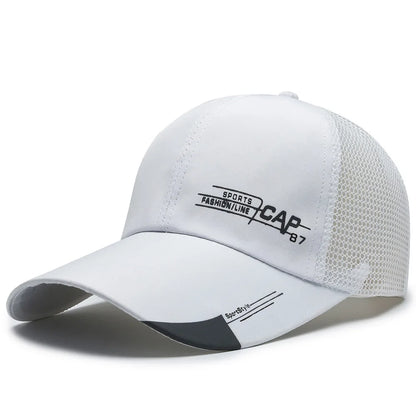 Sombrero de pescador de malla transpirable, informal, de secado rápido y de estilo coreano para hombre, ideal para el verano