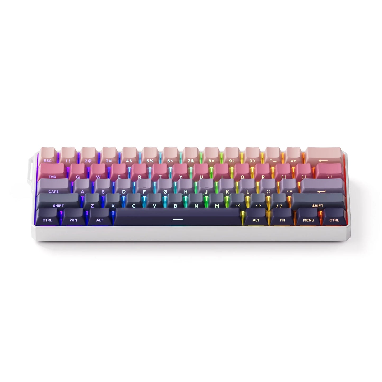 Teclado gaming mecánico Akko MonsGeek FUN60 Ultra con interruptores magnéticos 60%, Rapid Trigger, 8K HE/TMR, teclado gamer personalizado de aluminio