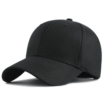 Men Women Baseball Cap Big Head Plus Size High Crown Top Quality Pure Cotton Oversize Sport Snapback Hat 58-60cm 61-68cm