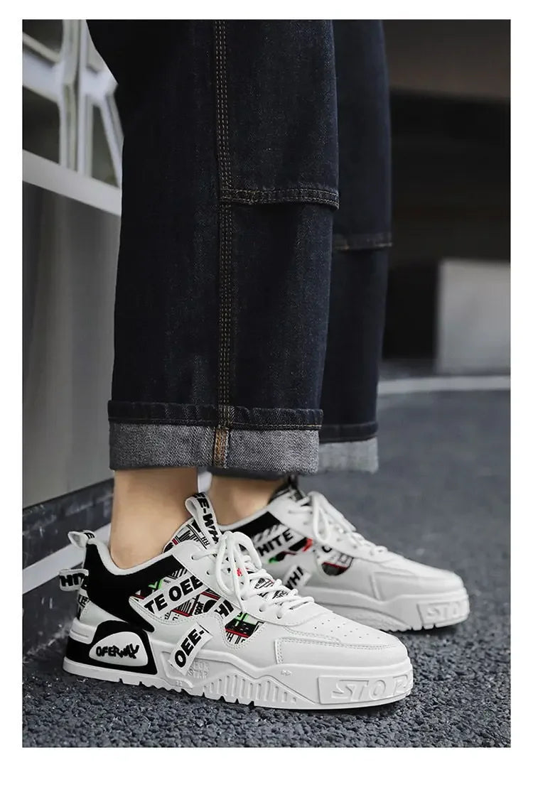 Leder-Sneaker im Casual-Stil, neue Skateboard-Schuhe für Herren, Outdoor-, Lauf- und Sportschuhe, Wanderschuhe, Tennisschuhe, Plateauschuhe, Luxusschuhe