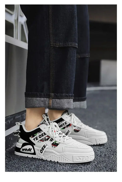 Leder-Sneaker im Casual-Stil, neue Skateboard-Schuhe für Herren, Outdoor-, Lauf- und Sportschuhe, Wanderschuhe, Tennisschuhe, Plateauschuhe, Luxusschuhe