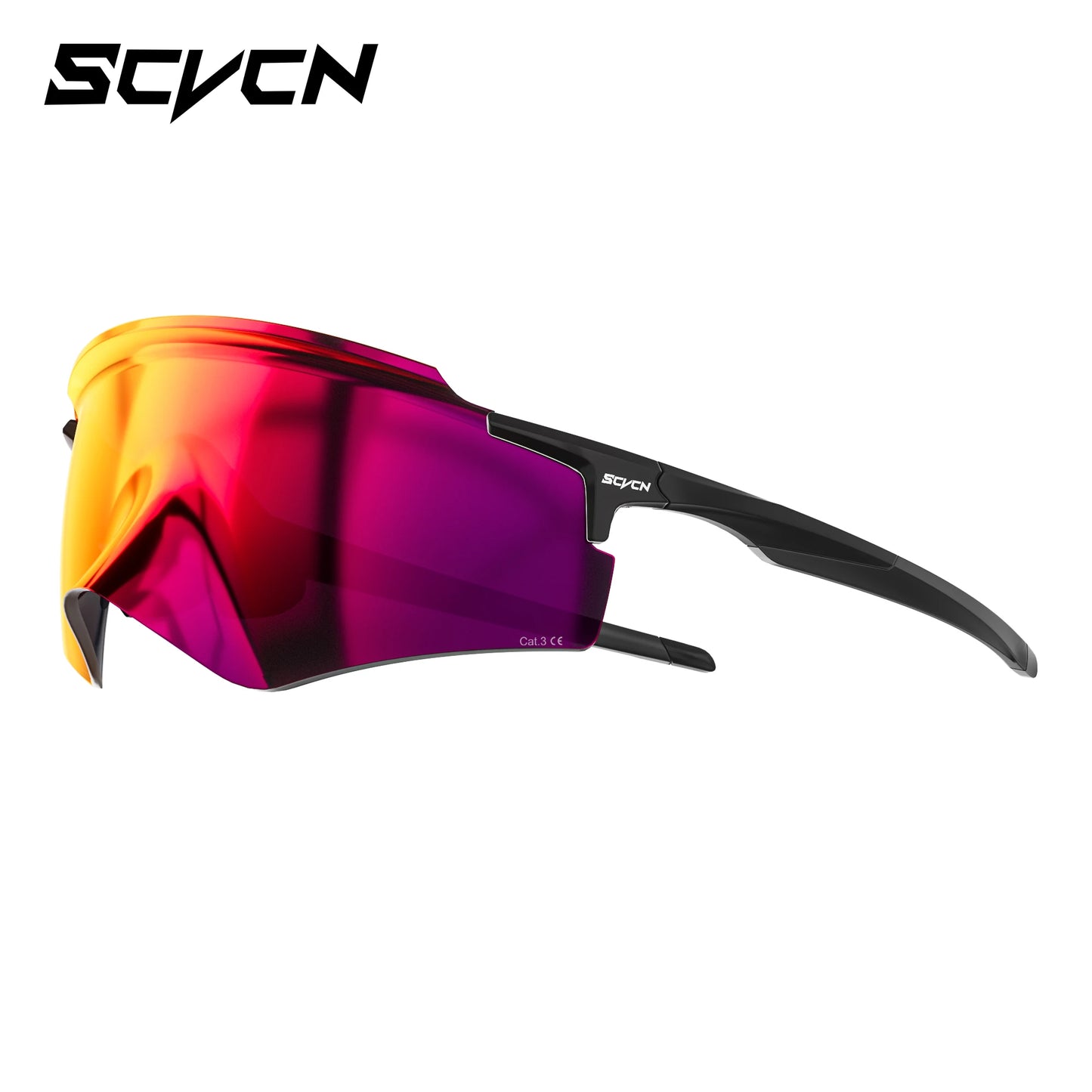 SCVCN Sunglasses for Men New Fashion Cycling Glasses UV400 Lenses Cycling Road Mountain Bike Glasses Women Casual Hiking 2026