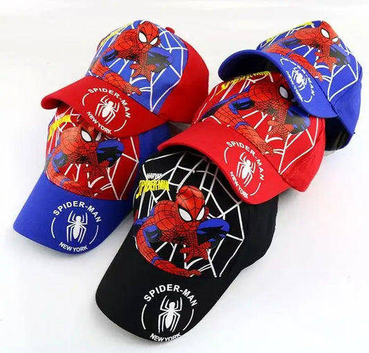 Spiderman Baseball Cap Boys Girls Hats Superhero Peripheral Sunhat Childrens Birthday Gift Cosplay Props Fashion Caps