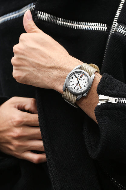 Boderry Field Watches Bronze Case Automatic Mechanical VOYAGER Watch Men's 100M Waterproof Clock Military Top Brand Wristwatch