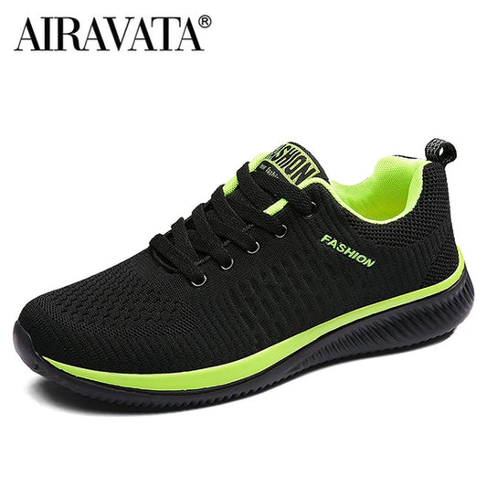 Baskets en tricot pour homme et femme, respirantes, de sport, de course, de marche et de gym