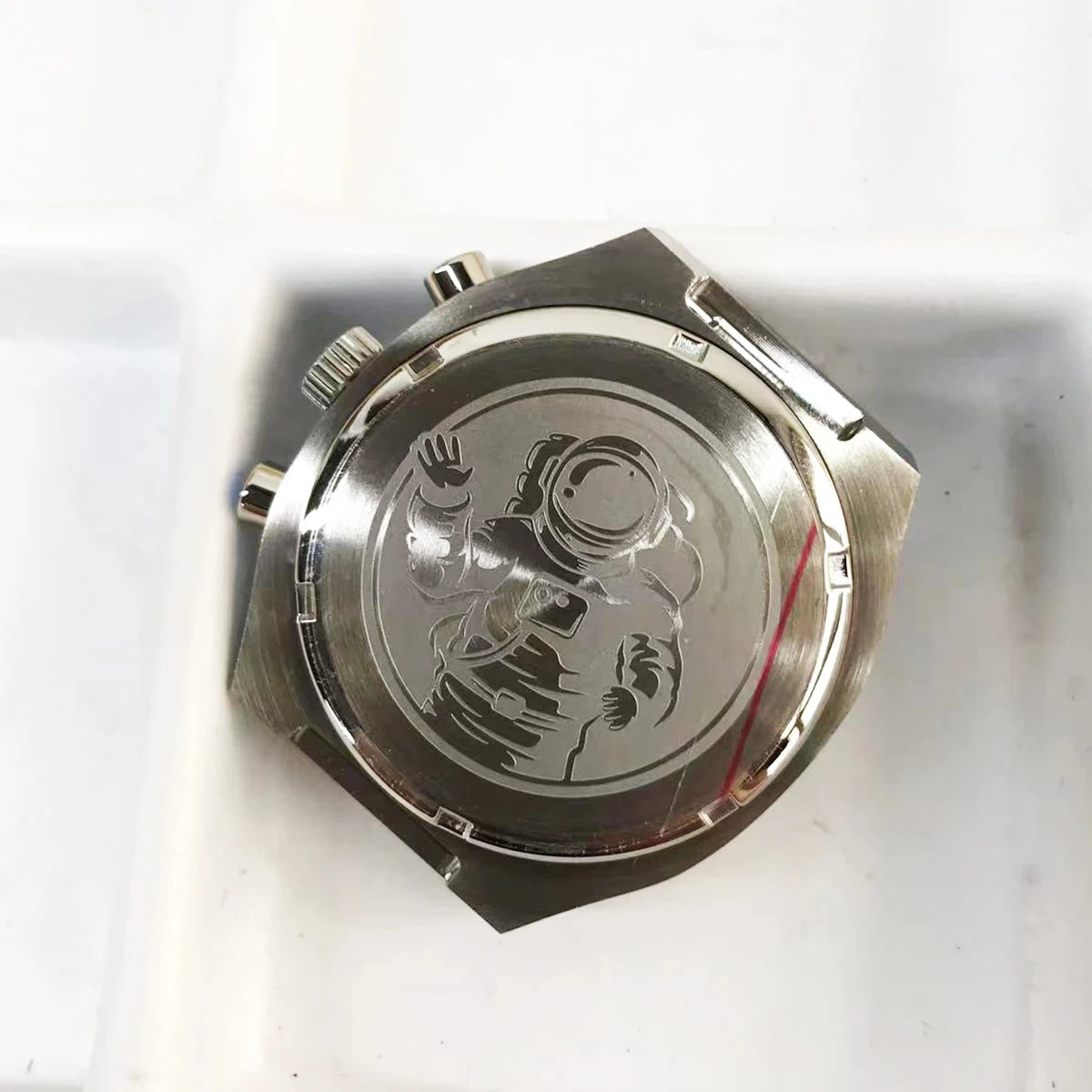 Hruodland New 2025 New 0S00 Retro Men's Quartz Chronograph Sapphire Stainless Steel Waterproof 5Bar Luminous C3 Men's Watch