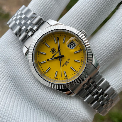 Steeldive SD1933 New Arrival 39MM Stainless Steel Case Sapphire Glass NH35 Automatic Dive Watch with Date