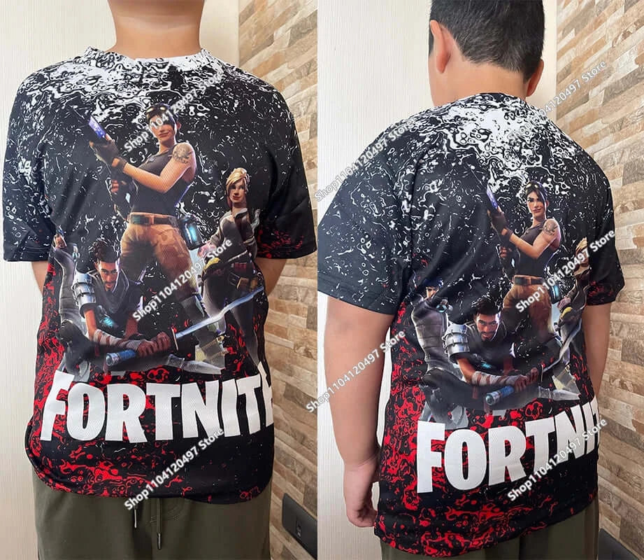 3D Fortnite тениска Battle Royale – тениски за мъже и жени, момчета и момичета, анимационни топове Victory, дрехи за тийнейджъри, детски геройски геймърски тениски и топове