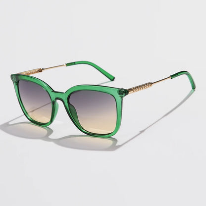 6pcs/3pcs Classic Square Sunglasses Women Men Vintage Brand Eyeglasses Alloy Frame Retro Fashion Style Shades Oculos de sol