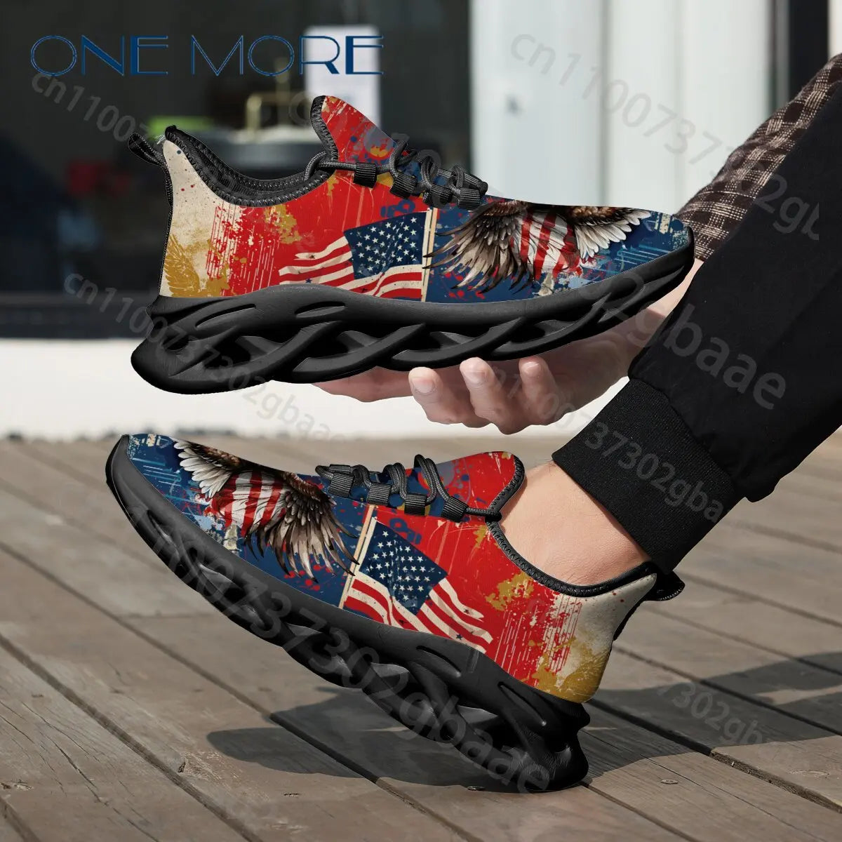 Americké 250 k 250. výročí Dne nezávislosti – chlapecké a dívčí volnočasové boty s personalizovaným exkluzivním designem americké vlajky – stylové sportovní boty pro děti – skladem