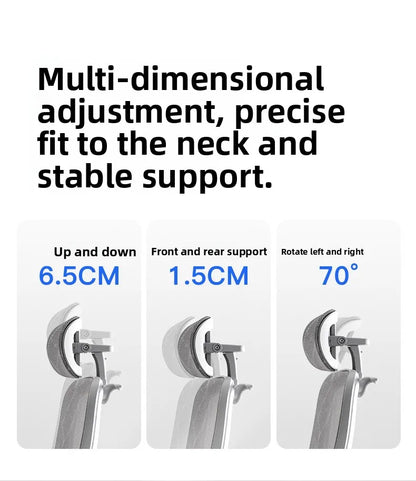 Ergonomic Office Chair Recliner Computer Chair with Adjustable Height, Swivel Gaming Chair, Lumbar Support, Comfortable E-Sports Chair