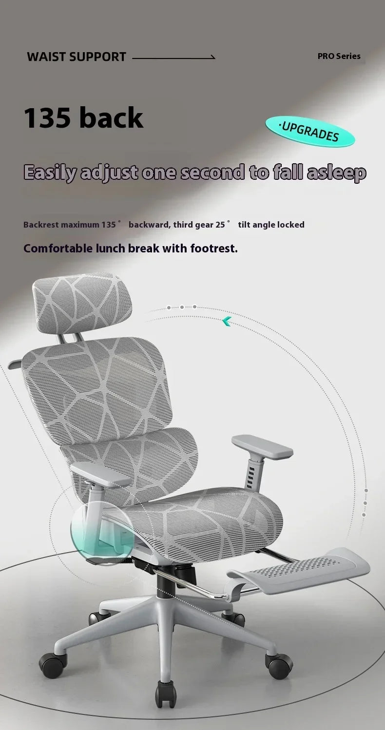 High Back Office Chair 3D Headrest Gaming Chairs Adjustable Computer Relaxing Massage Gamer Chair Ergonomic Office Furniture
