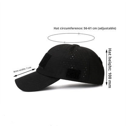 1pcs New Men Camouflage Baseball Cap Breathable Sunscreen Hat Outdoor Sports Hunting Hiking Camping Beach Fishing Sun Hat