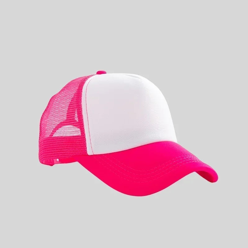 Personalized Logo Trucker Hats Men Women Foam Mesh Hats Sports Team Baseball Caps Custom Logo Sun Hat Snapback Adult Gorras Caps