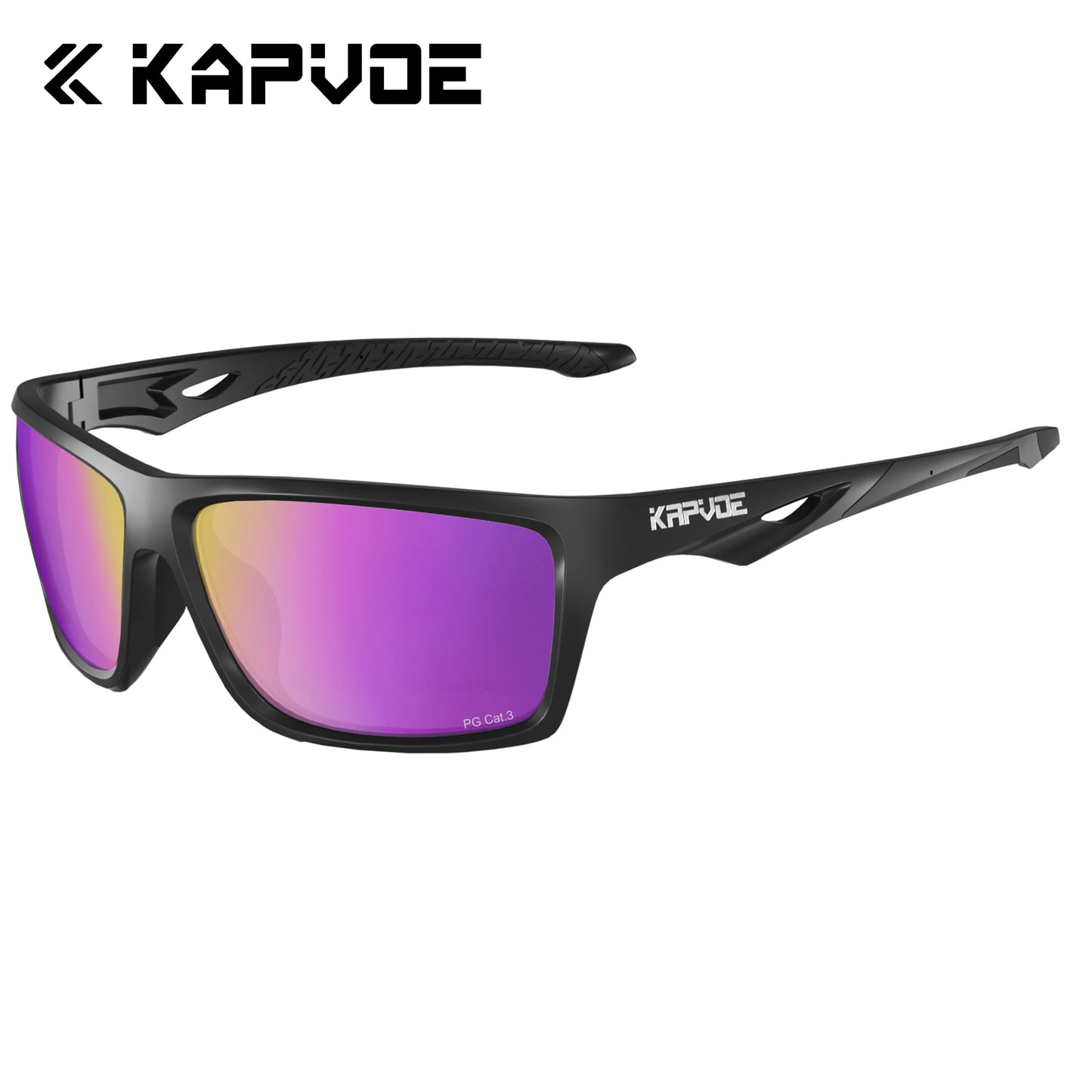Kapvoe Fishing Sunglasses Polarized Sunglasses for Men Hiking Eyewear UV400 Lens Glasses Glasses HD Lens Outdoor Sunglasses 2026