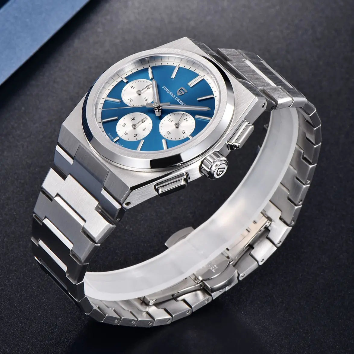 PAGANI DESIGN Men Quartz Watches Sports Waterproof WristWatch for Men Sapphire Glass Automatic Watch Relogio Masculino PD1761