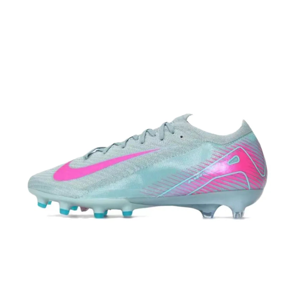 Nike Mercurial Vapor 16 Elite LV8 Ανδρικά παπούτσια ποδοσφαίρου FG – Μαλακά, Άνετα, Για φυσικό χλοοτάπητα, Λευκό/Μπλε HV4887-100