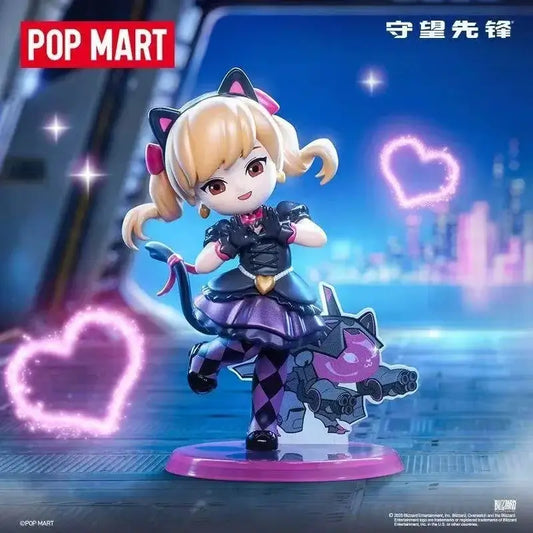 POP MART Genuine Overwatch Play Of The Game Series Blind Box PVC Collectible Figurines Desktop Ornaments Girl Toy Model For Fans