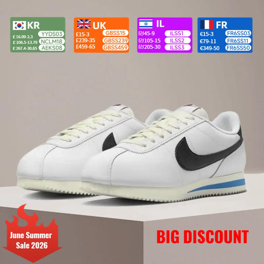 „Nike CORTEZ“ moteriški sportiniai bateliai: patogūs, stilingi ir universalūs neslystantys žemi sportiniai ir kasdieniai bateliai lauko veiklai DN1791-100