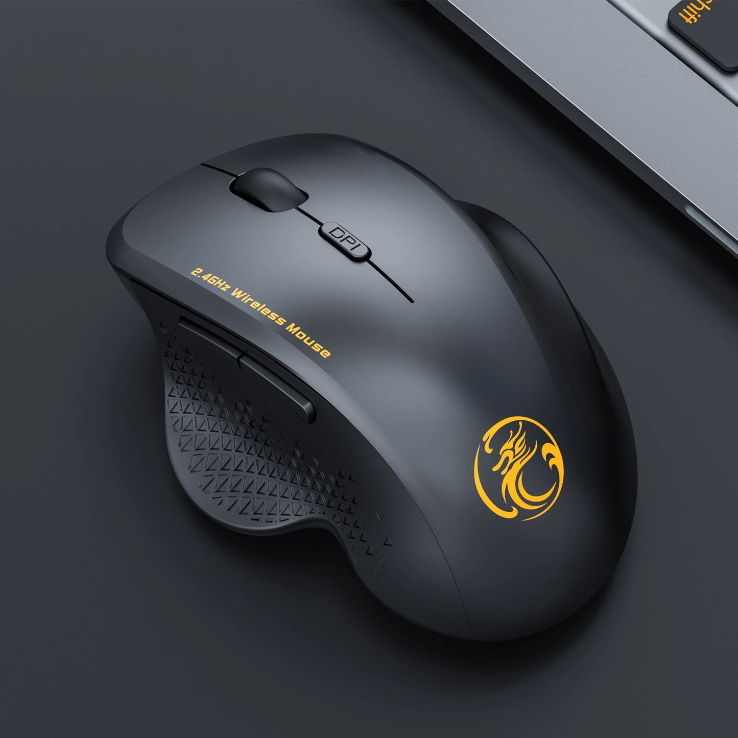 UTHAI G6 Laptop Accessories Ergonomic Design 2.4G Wireless Mouse Business Office Gift Smart 6-Button Gaming Mouse