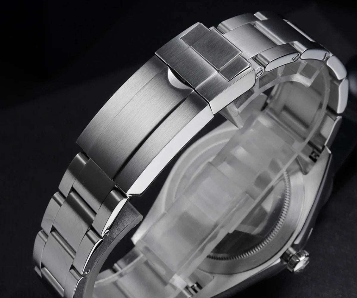Cronos EX Diver Mechanical Men's Watch 39mm Automatic PT5000 / Miyota 90S5 Sapphire Glass Bushed Bracelet Glide Clasp 10 ATM L6031