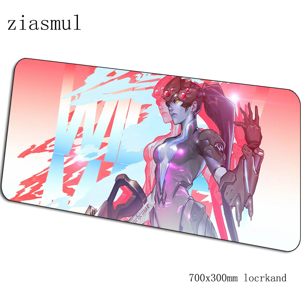 Mouse pad gamer Overwatch, superb mousepad gaming 70x30cm pentru PC și notebook, covoraș de birou pentru mouse, jocuri, design estetic, covoraș gamer, gamepad