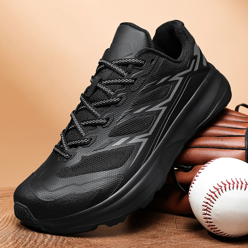 Wide Toe Men Running Sneakers, Minimalist Barefoot Shoes, Lightweight Breathable Zero Sole Outdoor Casual Walking Sport Shoes