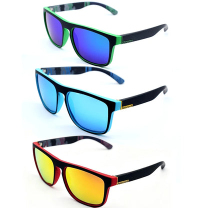 3/1PCS Fantasy Cool Classic Polarized Square Fashion Glasses For Men And Women Outdoor Sports Party Vacation Travel Driving Fish