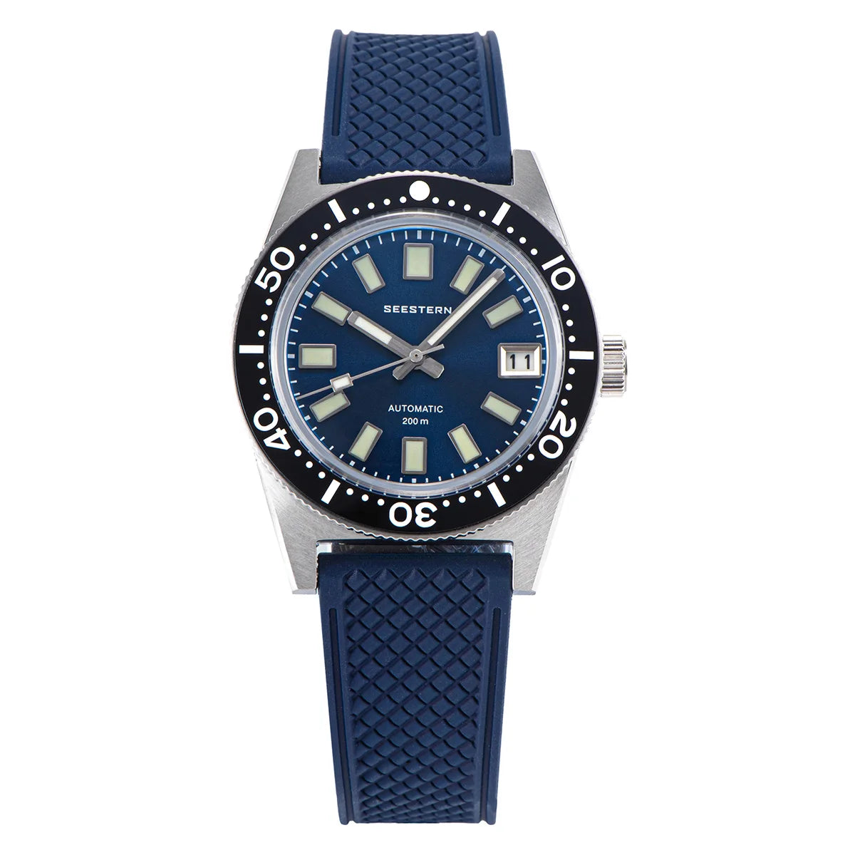 62MAS Diver Men Watch 38mm Original Sapphire Glass Nh35 Automatic Mechanical Waterproof Luminous Date Ceramic Bezel 200M Pro v3