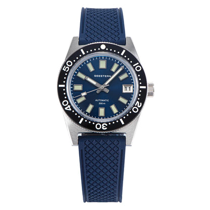 62MAS Diver Men Watch 38mm Original Sapphire Glass Nh35 Automatic Mechanical Waterproof Luminous Date Ceramic Bezel 200M Pro v3