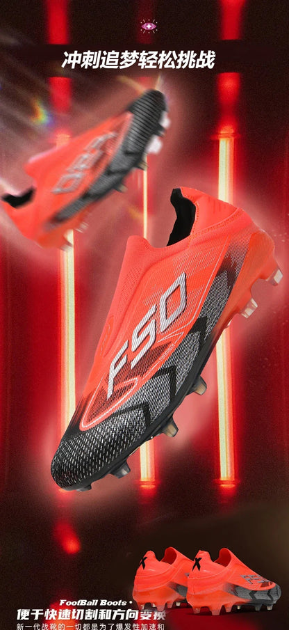 Men New Indoor TF Football Boots High Quality Training Original Male Breathable Non Slip Soccer Shoes Turf Futsal Football Shoes