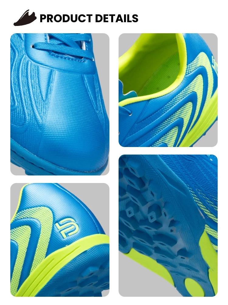 Chuteiras de futebol profissional para homem Baasploa, em pele leve, antiderrapantes para exterior e treino desportivo em campo