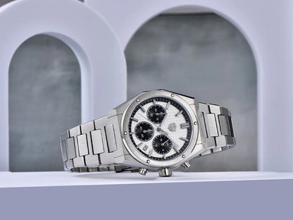 2026 RollsTimi Men's Watches Luxury Quartz Men's Watches Classic Sapphire VK63 Sports Chronograph Stainless Steel Calendar reloj