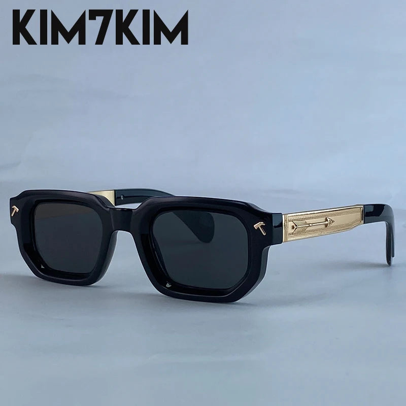 Polarized Square Punk Sunglasses Men 2026 Luxury Brand Classic Rectangle Sunglass UV400 Driving Eyewear Fashion Outdoor Shades