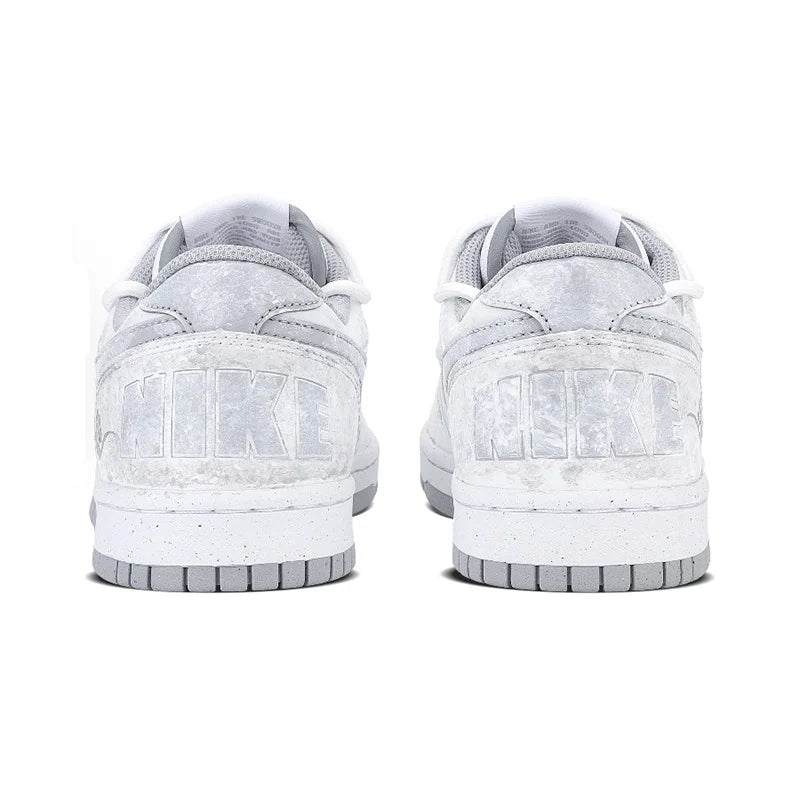 Custom Sneakers Nike Big "Wa An Ta Yun"  High-Street Retro  Chinese Ink Wash Style  Low-Top Unisex Skate Shoes