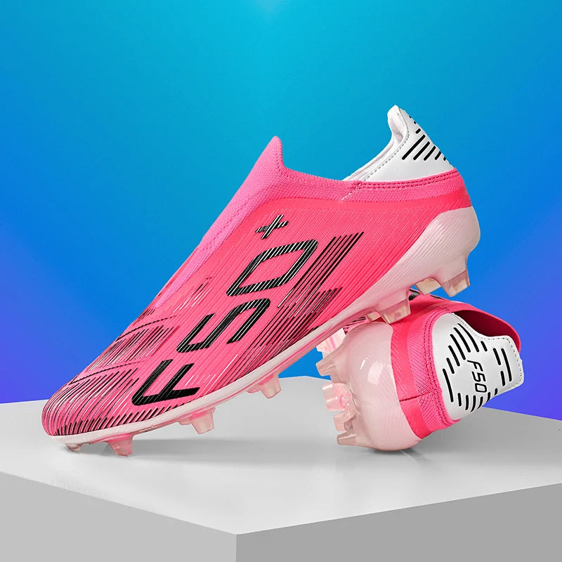 Nouvelles chaussures de football pour hommes, baskets antidérapantes, chaussures d'entraînement, bottes de football très vendues, crampons légers de haute qualité pour matchs sur gazon, mi-hautes pour l'extérieur