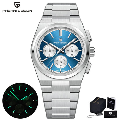 PAGANI DESIGN Men Quartz Watches Sports Waterproof WristWatch for Men Sapphire Glass Automatic Watch Relogio Masculino PD1761