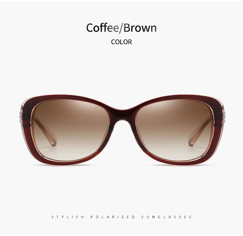 New Luxury Brand Diamond Gradient lens Sunglasses Women Polarized Glasses Driving Anti-glare Sun Glasses oculos de sol feminino