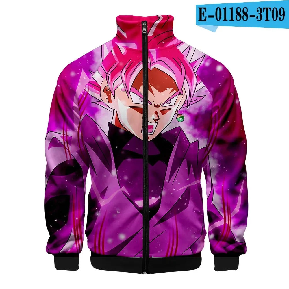 Dragon Ball Goku Hoodies Kids Boys Sweatshirts Anime Clothes Costume Hoody Gohan Beerus Pullovers Men Women Tracksuits Tops