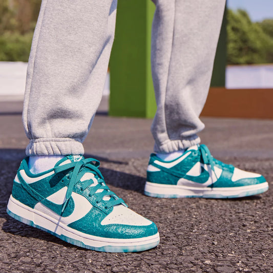 Nike Ufficiali Autentiche Dunk Low da donna: scarpe da ginnastica sportive retrò leggere e ammortizzate DV3029-100