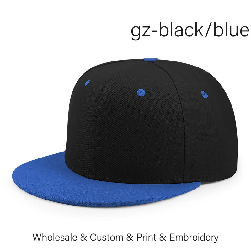 SLECKTON Custom Logo Hats High-quality Hiphop Snapback Caps Letter Embroidery Brand Design Trucker Cap Wholesale Hat Adult