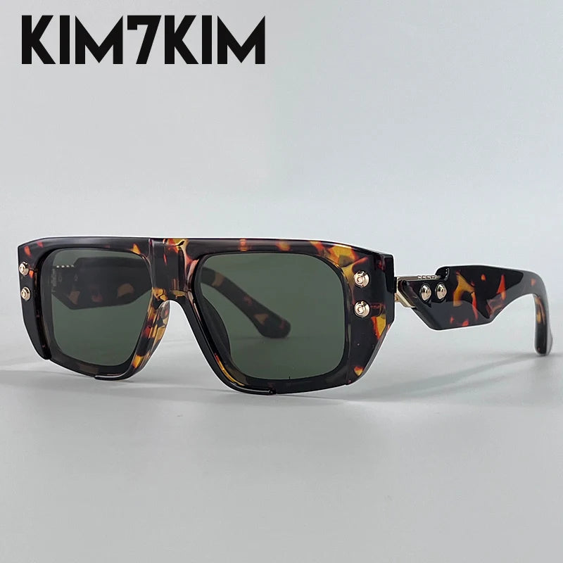 Steampunk Square Polarized Sunglasses Men Big 2026 Luxury Brand Punk UV400 Driving Sun Glasses Fashion Eyewear For Male Shades