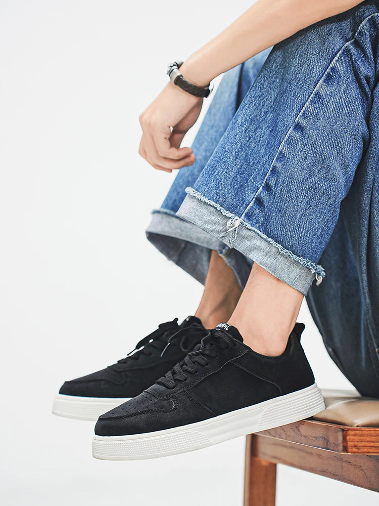 1 paio di scarpe sportive casual da skateboard, comode e alla moda, con tomaia avvolgente che si adatta al piede e suola antiscivolo,