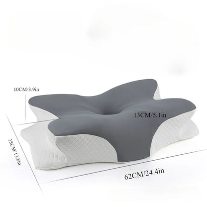 Ice Silk Pillowcase for Hair and Skin Butterfly Shaped Pillowcase for Butterfly Pillow Minimalist Pillowcase Cover