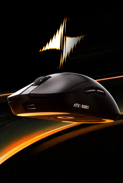 ATK Dragonfly A9 SE Plus Pro Max Ultra Wireless Gaming Mouse NearLink Ultra-lightweight Tri-mode Dual 8K Ergonomic E-sports Mice
