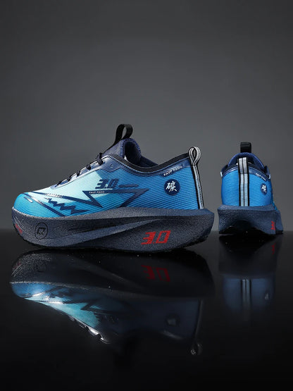 Brand Men's Carbon Plate Running Shoes Soft Cushion Shock Absorbing Sports Shoes Unisex Sneakers Light Anti-Slip Training Shoes