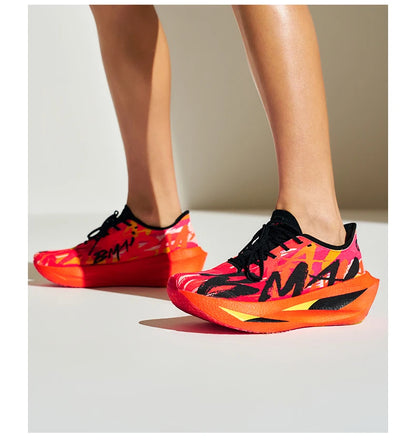 BMAI Ademende 20 km marathon-sneakers voor heren met dempende koolstofplaat – sportschoenen voor heren – casual luxe sportschoenen – hardloopschoenen voor heren