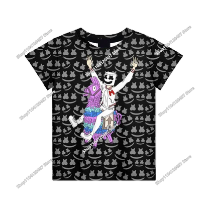 2026 Fortnite T-shirt Boys Summer Anime Game T Shirt Everyone T-Shirt Cute Tee Shirt Basic Battle Gamer Short Sleeve Man Tshirt